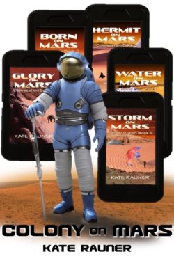 Sci Fi Book Covers Colony on Mars by Kate Rauner