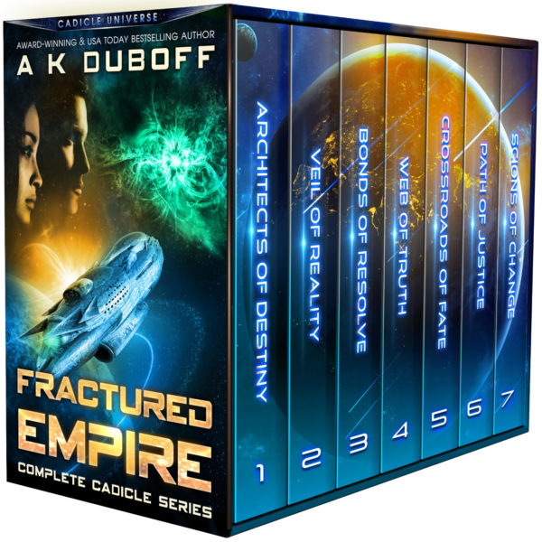 Fractured Empire boxset - A K Duboff - Cadicle Series