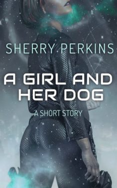 A Girl and Her Dog - Sherry Perkins