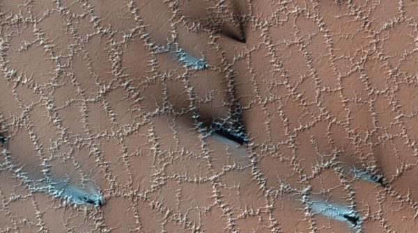 NASA - Mars ice polygons