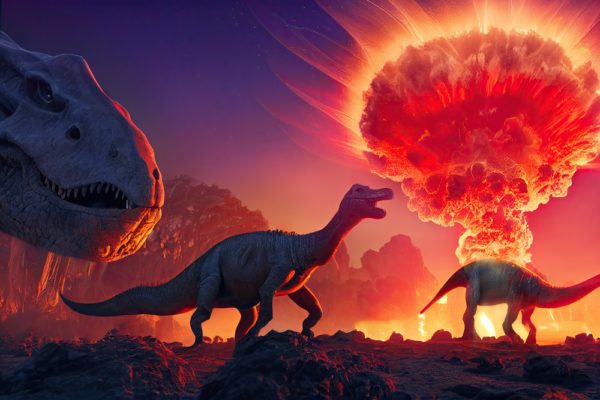 Dinosaur Killing Asteroid - Extinction - Deposit Photos