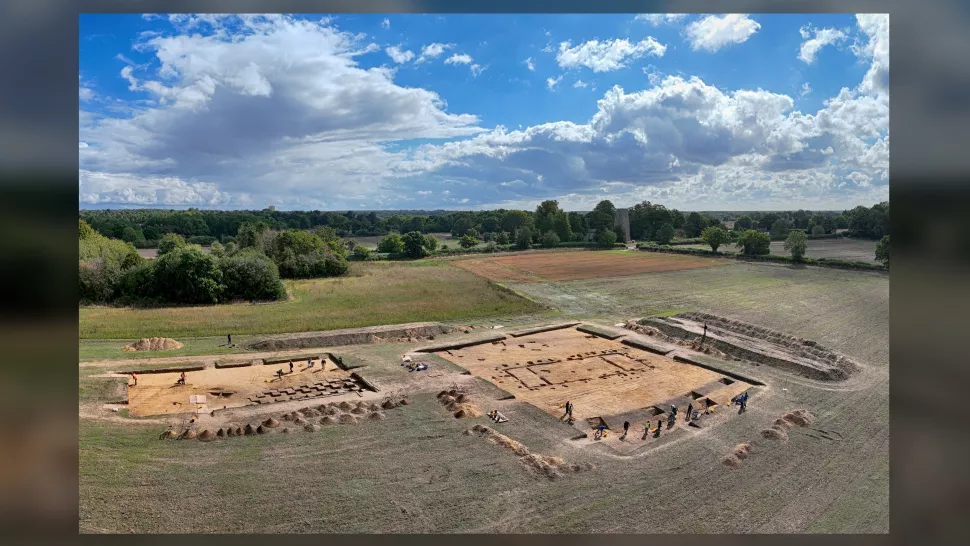 Anglo-Saxon Hall - Suffolk County Council "Rendlesham Revealed" project