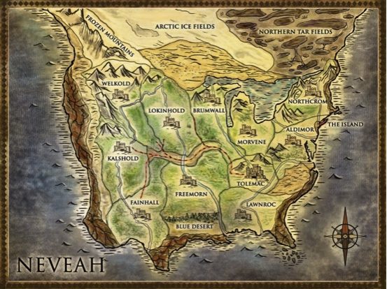 Neveah Map