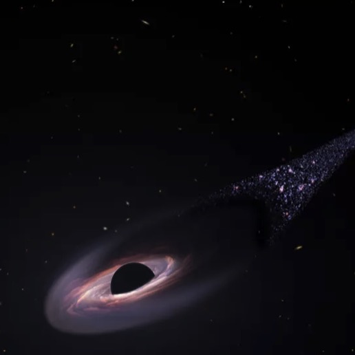 runaway black hole