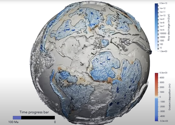 Earth's continents evolving