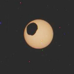 Martian solar eclipse - NASA