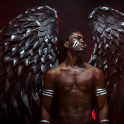 Man with wings - deposit photos