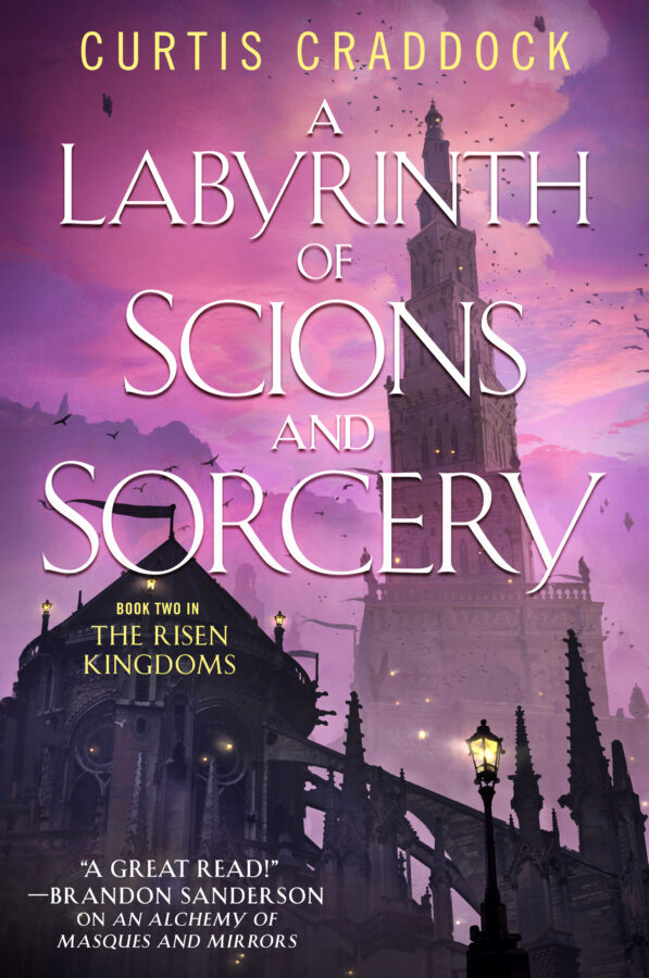 Book Cover: A Labyrinth of Scions and Sorcery