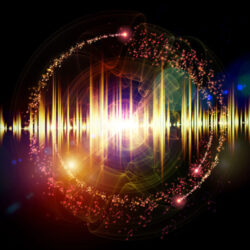 sound waves - deposit photos