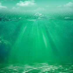 Green Ocean - deposit photos