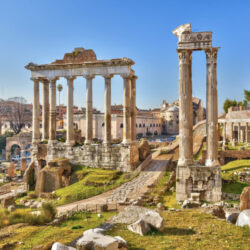roman ruins - deposit photos