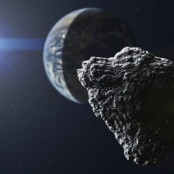 near-earth asteroid - deposit photos