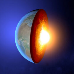 Earth's core - deposit photos