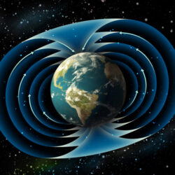 Earth's magnetic field - deposit photos