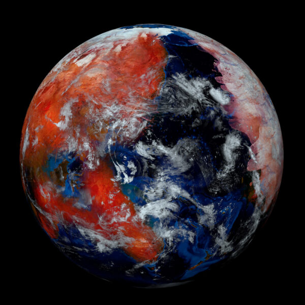 mars with ocean - deposit photos