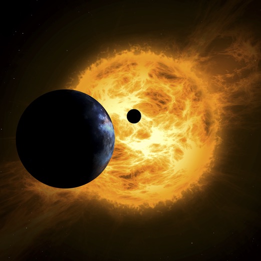 sun and earth - deposit photos