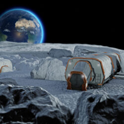 moon base - deposit photos